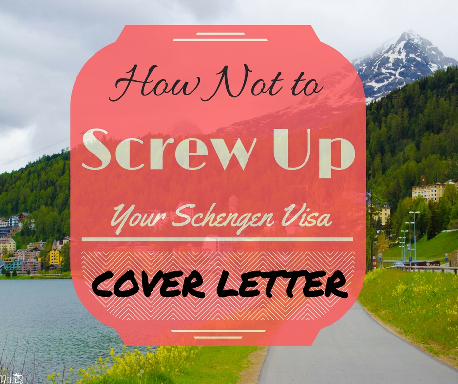 Schengen Visa Cover Letter Format with Samples and common mistakes
