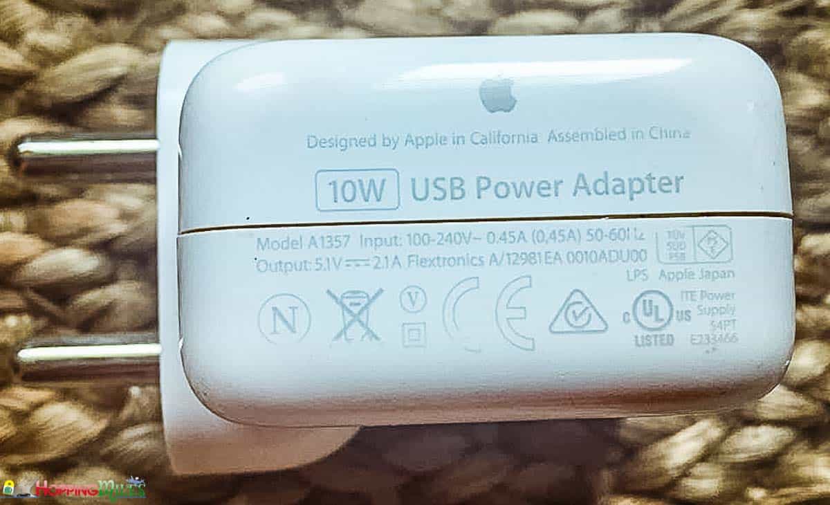 Iceland power adaptor